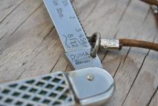 Puma Solingen Germany Fish Knife Mint Mirror Polish 5 3/4" Closed Original Fish measuring Cord