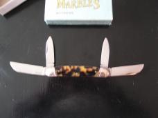 MARBLES SOLINGEN GERMANY TORTOISE PREMIUM JUMBO 4 BLADE CONGRESS KNIFE # 23-K-12