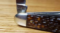 Western Brand Stockman S-6504B Three Stainless Blades USA Made Excellent Cond. With Light Use. Nice!