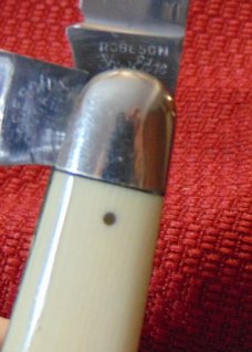 VINTAGE NEAR MINT OLD ROBESON SHUREDGE ROCHESTER NY # 422766 EASY OPEN  JACK c1922-1940