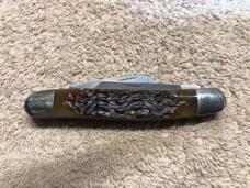 Case XX Stainless USA 1 Dot (1989) Bone 6347 HP SSP Tested XX Razor Edge Stockman Knife # 23-K-13