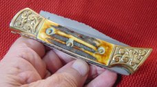 MIB CASE XX USA  1981 SHARK TOOTH FACTORY CUSTOM STAG ENGRAVED BOLSTERS FILE WORKED