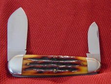 Canal Street Cutlery for Rigid Wildcat Driller Sunfish Amber Carved Stag Bone 2007 Canal Street Cutlery for Rigid Wildcat Driller Sunfish Amber Carved Stag Bone 2007