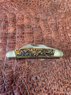 Bulldog brand 1985 Large Congress 4 1/4 inch 1st generation Stag BKC 327