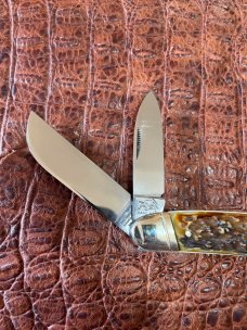 Bulldog brand 1985 Large Congress 4 1/4 inch 1st generation Stag BKC 327
