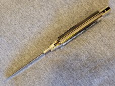 11" LATAMA RAM HORN FLATGUARD PICKLOCK ITALIAN STILETTO 