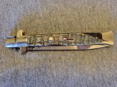 11" LATAMA RAM HORN FLATGUARD PICKLOCK ITALIAN STILETTO 