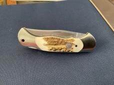 Boker Solingen Germany Tree Brand Stag Lockback 2004 Knife.