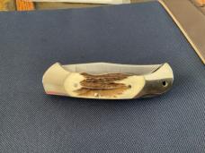 Boker Solingen Germany Tree Brand Stag Lockback 2004 Knife.