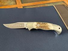 Boker Solingen Germany Tree Brand Stag Lockback 2004 Knife.