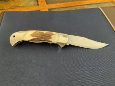 Boker Solingen Germany Tree Brand Stag Lockback 2004 Knife.