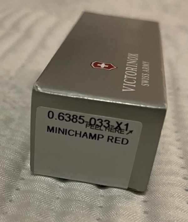 Victorinox Minichamp Red 0.6385-033-X1 New