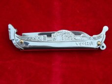 Vintage Venezia Gondola Boat Switchblade Vintage Venezia Gondola Boat Switchblade