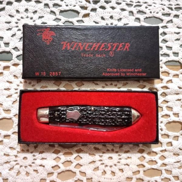 WINCHESTER 2 BLADE KNIFE #2857 ~ NIB ~ WINCHESTER 2 BLADE KNIFE #2857 ~ NIB ~