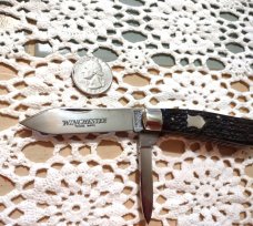 WINCHESTER 2 BLADE KNIFE #2857 ~ NIB ~ WINCHESTER 2 BLADE KNIFE #2857 ~ NIB ~