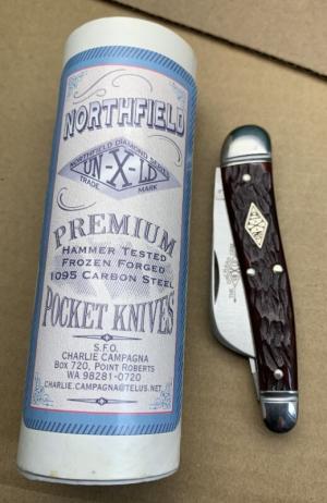 Great Eastern Cutlery Northfield UN-X-LD Orchard Gem Knife. Charlie C SFO. 383215 ...............(A)