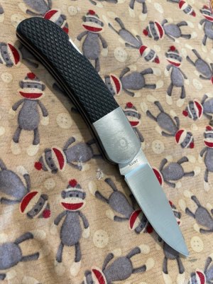 Early vintage Gerber knife with Kraton Handle