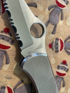 Vintage Spyderco Worker GIN1 steel Vintage Spyderco Worker GIN1 steel
