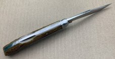 Wilbert Cutlery Co. Chicago. Lockback Saddlehorn Knife with Jig bone handle scales. (880). ....(880) Wilbert Cutlery Co. Chicago. Lockback Saddlehorn Knife with Jig bone handle scales. (880). ....(880)