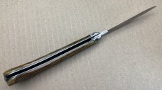 Wilbert Cutlery Co. Chicago. Lockback Saddlehorn Knife with Jig bone handle scales. (880). ....(880) Wilbert Cutlery Co. Chicago. Lockback Saddlehorn Knife with Jig bone handle scales. (880). ....(880)