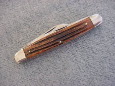 Vintage QUEEN(Crown) U.S.A., Winterbottom Bone, 3 15/16" Classic Stockman Pattern Pocket Knife Vintage QUEEN(Crown) U.S.A., Winterbottom Bone, 3 15/16" Classic Stockman Pattern Pocket Knife