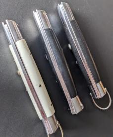 TRIO OF 8 1/2"-- 22cm 1 RIZZUTO AND 2 KORIZZY'S IN USED CONDITION TRIO OF 8 1/2"-- 22cm 1 RIZZUTO AND 2 KORIZZY'S IN USED CONDITION