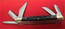 FROST CUTLERY KENTUCKY 5 BLADE IN BOX YEAR UNKNOWN UNUSED FROM STORAGE WORM GROOVE SCALES FROST CUTLERY KENTUCKY 5 BLADE IN BOX YEAR UNKNOWN UNUSED FROM STORAGE WORM GROOVE SCALES