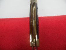 FROST CUTLERY KENTUCKY 5 BLADE IN BOX YEAR UNKNOWN UNUSED FROM STORAGE WORM GROOVE SCALES FROST CUTLERY KENTUCKY 5 BLADE IN BOX YEAR UNKNOWN UNUSED FROM STORAGE WORM GROOVE SCALES