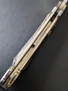 1 BLADE WEIDMANNSHEIL CANOE LOCKBACK 7 7/8"OVERALL 