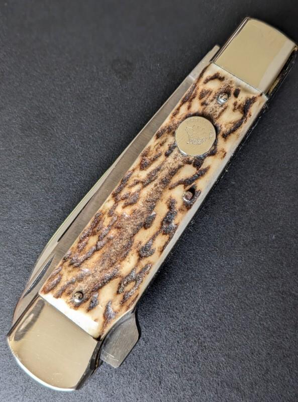 2 BLADE WEIDMANNSHEIL COFFIN FRAME LOCKBACK 8"OVERALL 