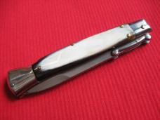 Italian Limited Edition Manual Open Swing Guard Stiletto Knife - A.G.A CAMPOLIN Italy Italian Limited Edition Manual Open Swing Guard Stiletto Knife - A.G.A CAMPOLIN Italy
