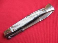Italian Limited Edition Manual Open Swing Guard Stiletto Knife - A.G.A CAMPOLIN Italy Italian Limited Edition Manual Open Swing Guard Stiletto Knife - A.G.A CAMPOLIN Italy