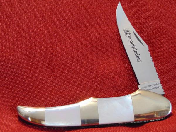 MINT PARKER CUSTOM SERIES CONQUISTADORS GENUINE PEARL FOLDING HUNTER 1980'S MINT PARKER CUSTOM SERIES CONQUISTADORS GENUINE PEARL FOLDING HUNTER 1980'S
