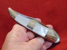 MINT PARKER CUSTOM SERIES CONQUISTADORS GENUINE PEARL FOLDING HUNTER 1980'S MINT PARKER CUSTOM SERIES CONQUISTADORS GENUINE PEARL FOLDING HUNTER 1980'S
