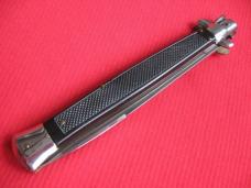 Vintage Unique 13" Italian MOLLETTA Stiletto Checkered Switchblade Knife. Vintage Unique 13" Italian MOLLETTA Stiletto Checkered Switchblade Knife.