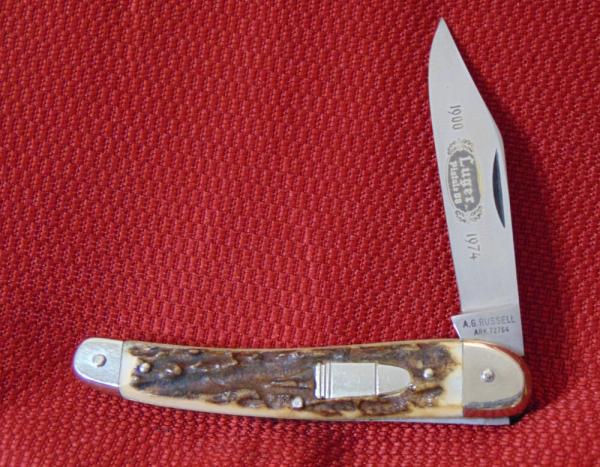 MINT CONDITION VINTAGE NO BOX PUMA A.G.RUSSELL LUGER PISTOLE 08 1900-1974 BULLET SHIELD #9