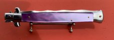 Italian SKM 13 inch Acrylic Purple Scales NOS Italian SKM 13 inch Acrylic Purple Scales NOS