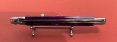 Italian SKM 13 inch Acrylic Purple Scales NOS Italian SKM 13 inch Acrylic Purple Scales NOS