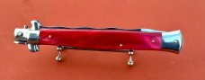 Italian SKM 13 inch Acrylic Red Scales 