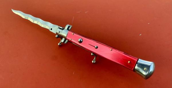 Italian SKM 13 inch Acrylic Red Scales 