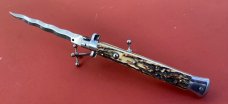 Italian SKM 13 inch Stag scaled Kris Italian SKM 13 inch Stag scaled Kris