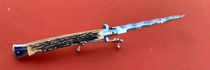 Italian SKM 13 inch Stag scaled Kris 