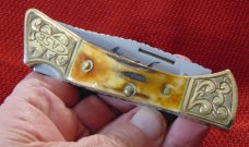 MIB CASE XX USA  1981 MAKO SHARK  FACTORY CUSTOM STAG ENGRAVED BOLSTERS FILE WORKED
