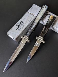 BRAZILIAN HORN AGA CAMPOLIN LEVERLOCK "DOMINUS" SET OF 2!!! FULL 9" 23CM AND MINI 6" 15CM BRAZILIAN HORN AGA CAMPOLIN LEVERLOCK "DOMINUS" SET OF 2!!! FULL 9" 23CM AND MINI 6" 15CM