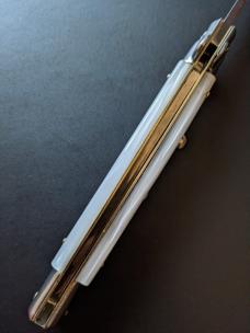 NEW FRANK BELTRAME 28CM 11" BAYONET AUTO IN GENUINE IMITATION PEARL 