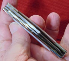 CARGILL ( CRIPPLE CREEK ) AMERICAN EDGE COLLECTORS CUSTOM MADE GUNSTOCK GENUINE PEARL #15 0F 70 1981