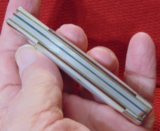 CARGILL ( CRIPPLE CREEK ) AMERICAN EDGE COLLECTORS CUSTOM MADE GUNSTOCK GENUINE PEARL #15 0F 70 1981 CARGILL ( CRIPPLE CREEK ) AMERICAN EDGE COLLECTORS CUSTOM MADE GUNSTOCK GENUINE PEARL #15 0F 70 1981