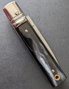 NIB AGA CAMPOLIN 6"-15CM SLIMLINE IN BRAZILIAN HORN NIB NIB AGA CAMPOLIN 6"-15CM SLIMLINE IN BRAZILIAN HORN NIB