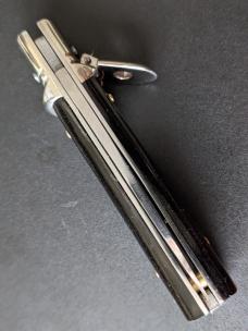 NIB AGA CAMPOLIN 6"-15CM SLIMLINE IN BRAZILIAN HORN NIB NIB AGA CAMPOLIN 6"-15CM SLIMLINE IN BRAZILIAN HORN NIB