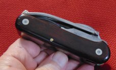  VINTAGE HOFFRITZ NY GERMANY GARDNER'S TOOL KNIFE RARE PATTERN